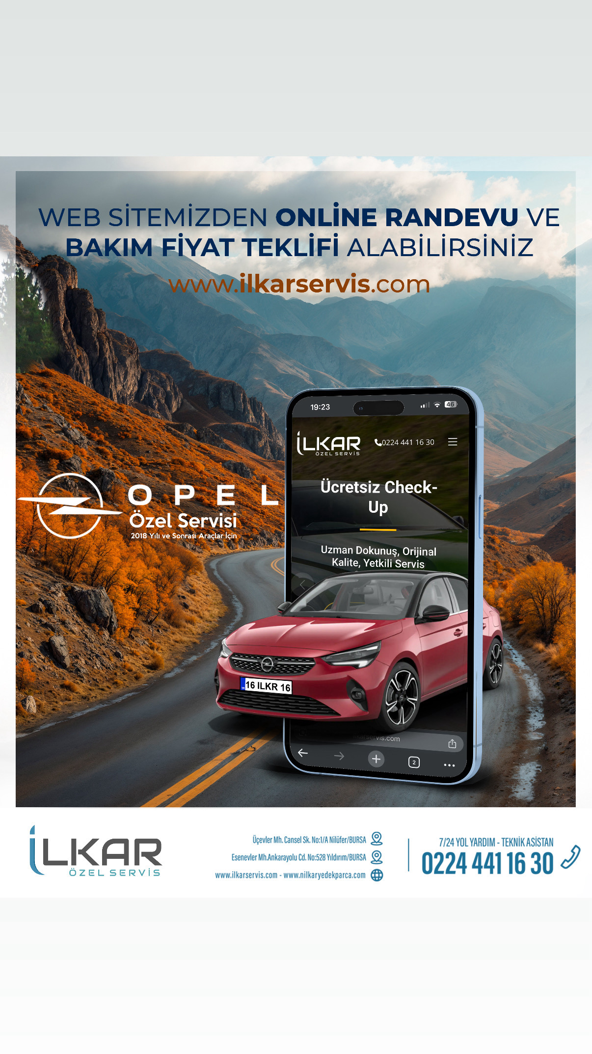 Opel özel servis